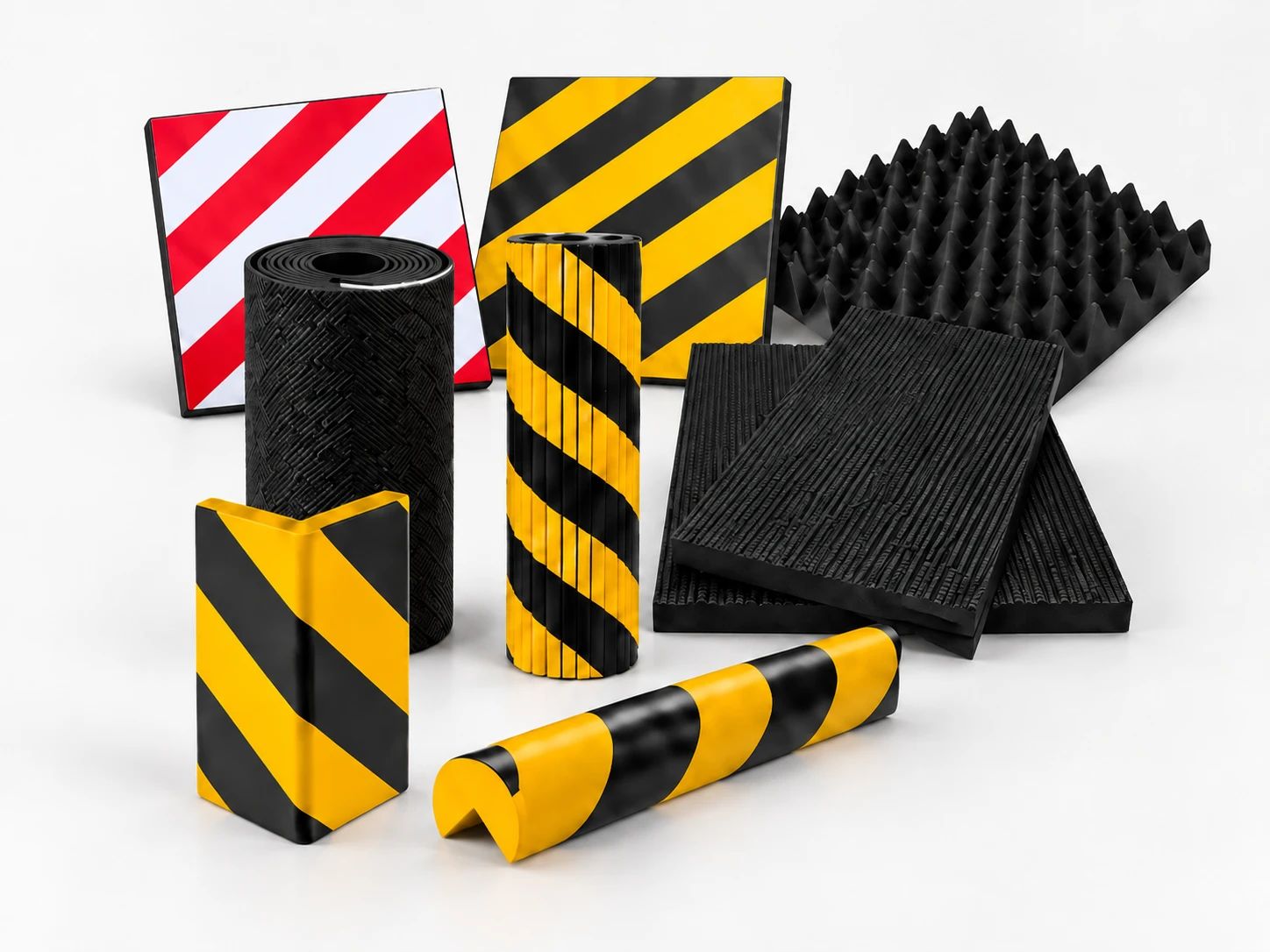 Protections TISA en mousse : panneaux muraux, protège-coin, profilé, protection multi-incisions et mousse acoustique
